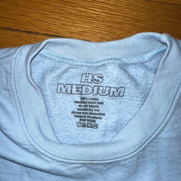 Women's Blue Sweatshirt - Picture 3 of 4